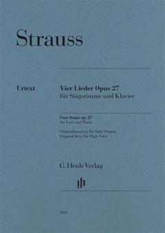 4 Canciones op. 27 