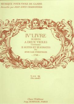 Quatrieme Livre De Pièces À Deux Violes 