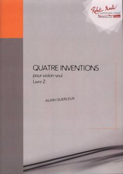 Quatre Inventions Pour Violon Seul Livre 2 