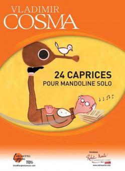 24 Caprices Mandoline Solo 