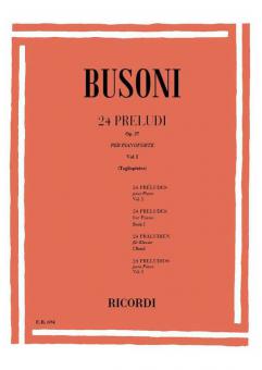 24 Preludi Op. 3 Vol.1 
