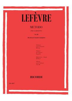Method For Clarinet Book 3 
