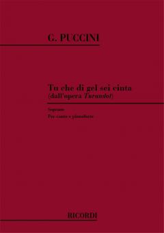 Tu Che Di Gel S/pno It Sei Cinta from Turandot Act3 