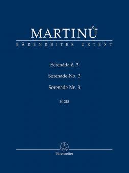 Serenade no. 3 H 218 