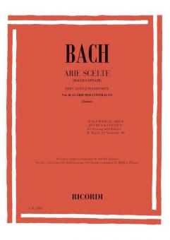 Arie Scelte Dalle Cantate Vol. 2 12 Arias for Contralto 