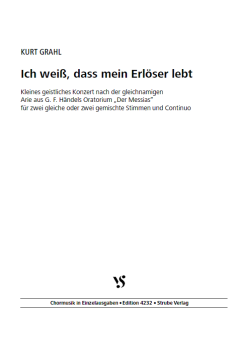 Ich weiß, das mein Erlöser lebt 