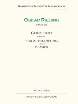 Concerto in e-Moll op. 35 