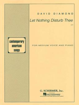Let Nothing Disturb Thee Medium Voice & Piano 