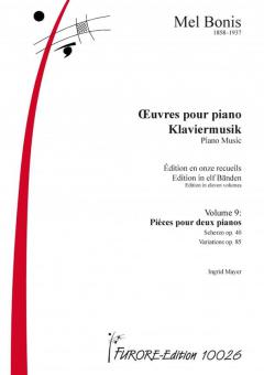 Piano Music 9: Pièces pour 2 pianos 