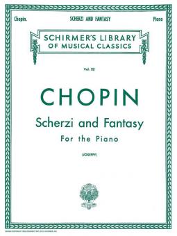 Scherzi & Fantasy F Minor Piano 
