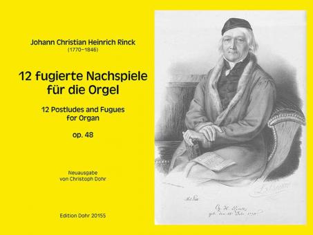 12 fugierte Nachspiele op. 48 