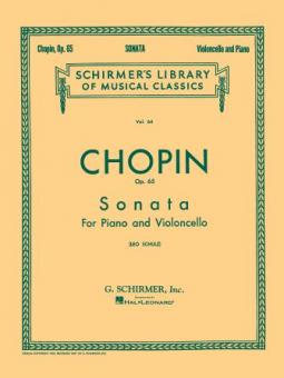 Sonata G Minor Op. 65 