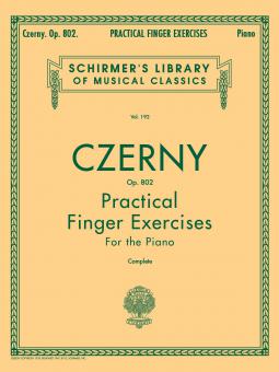 Practical Finger Exercises Piano Op.802 Complete 