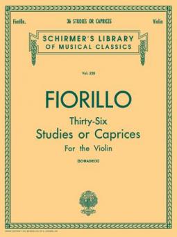 36 Studies Or Caprices 