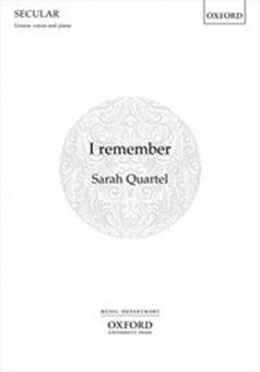 I remember 