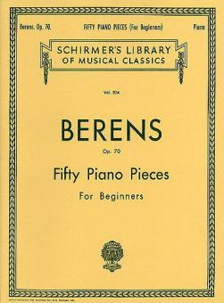 50 Piano Pieces for Beginners, Op. 70 