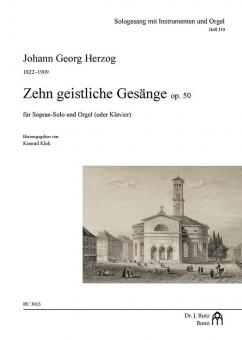 10  geistliche Gesänge op. 50 
