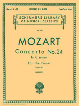 Piano Concerto No.24 In C Minor K491 2 Pianos 4 Hands 