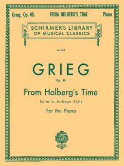 From Holbergs Time Op. 40 