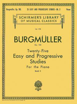 25 Easy and Progressive Studies Op.100 Book 2 