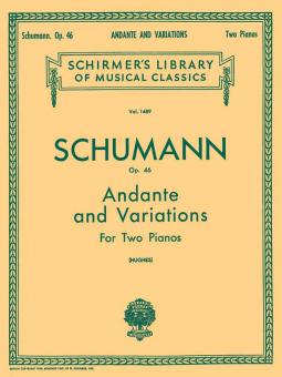 Andante & Variations op.46 2 Pianos 4 Hands 