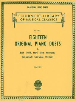 18 Original Piano Duets 