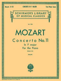 Concerto In F Major K413 2 Pianos 4 Hands 