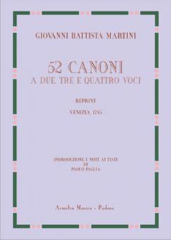 52 Canoni A 2, 3, 4, Voci 