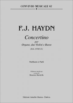 Concertino Per Organo, 2 Violini e Basso Hob XVIII:10 