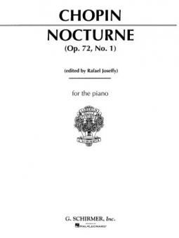 Nocturne Op.72 No.1 e Minor Piano Posthumous 