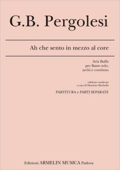 Ah Che Sento In Mezzo Al Core Per Basso 