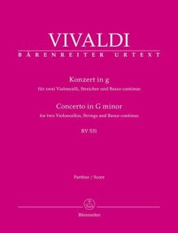 Concerto in G minor RV 531 Standard
