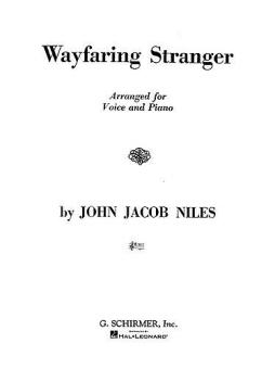 Wayfaring Stranger Voice and Piano In e Minor 