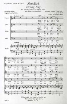 Evening Song Op. 92 No. 3 