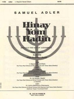Hayom Harat Olam 
