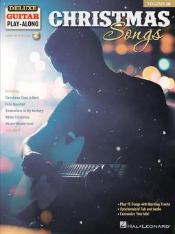 Deluxe Guitar Play-Along Vol. 10: Christmas Songs 