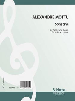 Sonatina for violin and piano (1932) 