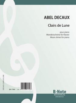 Four Clairs de Lune for piano 