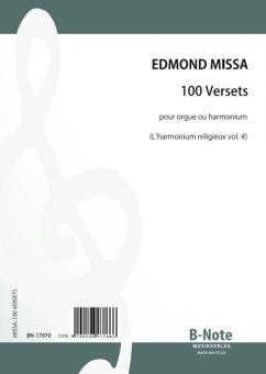 100 Versets pour orgue ou harmonium 
