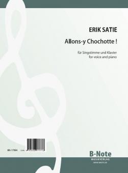 Allons-y Chochotte for voice and piano 