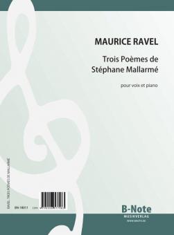 Trois Poèmes de Stéphane Mallarmé para canto y piano 