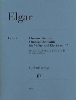 Chanson de nuit - Chanson de matin op. 15 