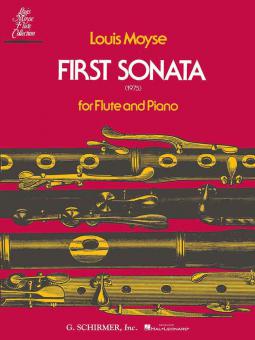 First Sonata for Flute and Piano (1975) 