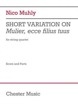 Short Variation on Mulier, ecce filius tuus Download