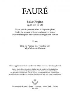 Salve Regina op. 67/1 N 128 Standard