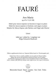 Ave Maria op. 67/2 N 129 Standard