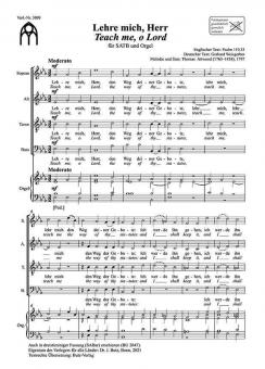 Teach me, o Lord 