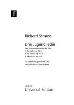 3 Lieder from the Early Days 