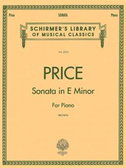 Sonata In E Minor 