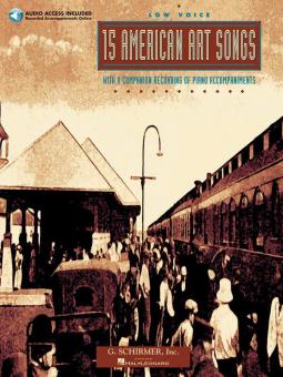 15 American Art Songs Low Voice 